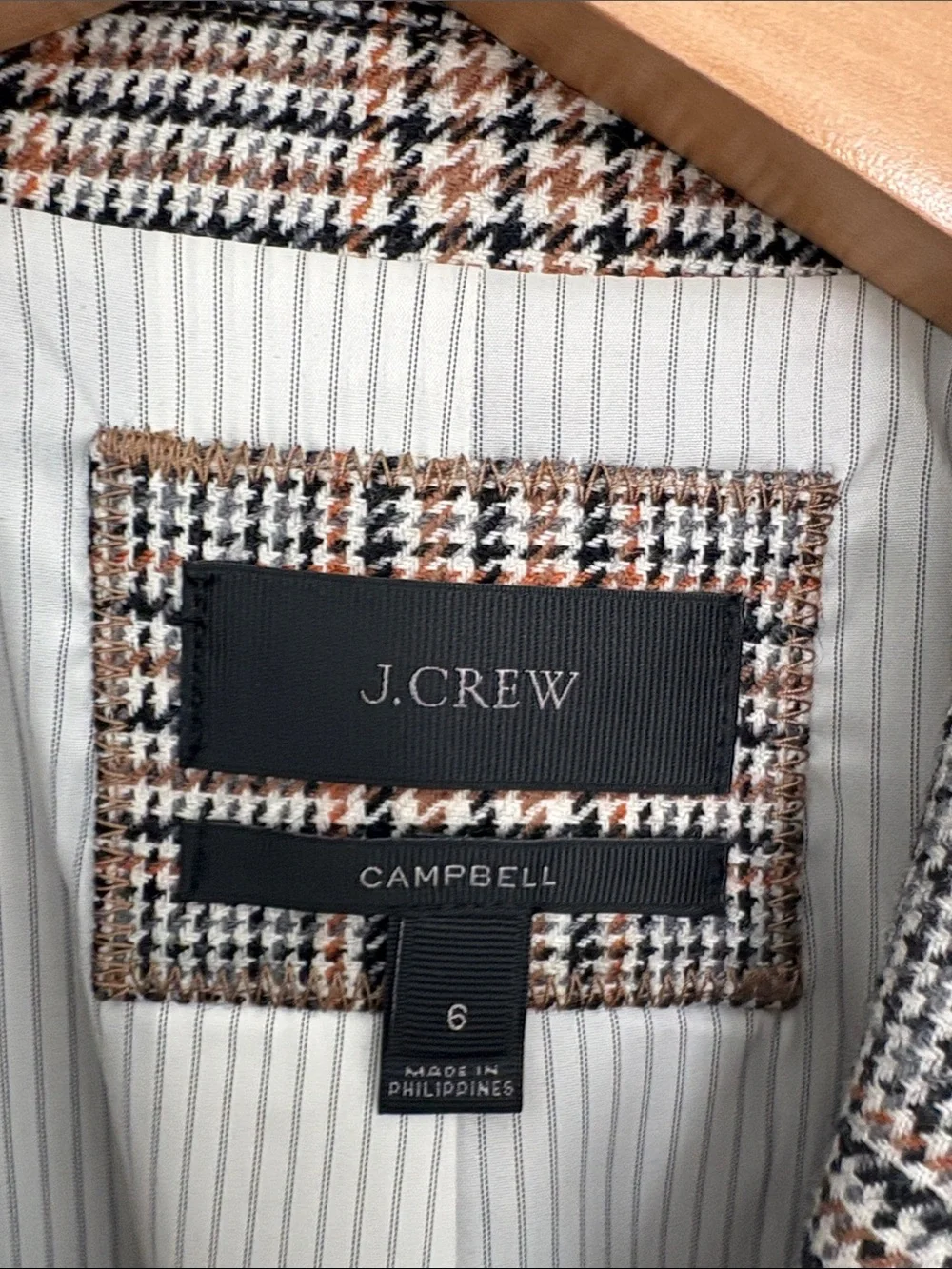 J. Crew tailored single